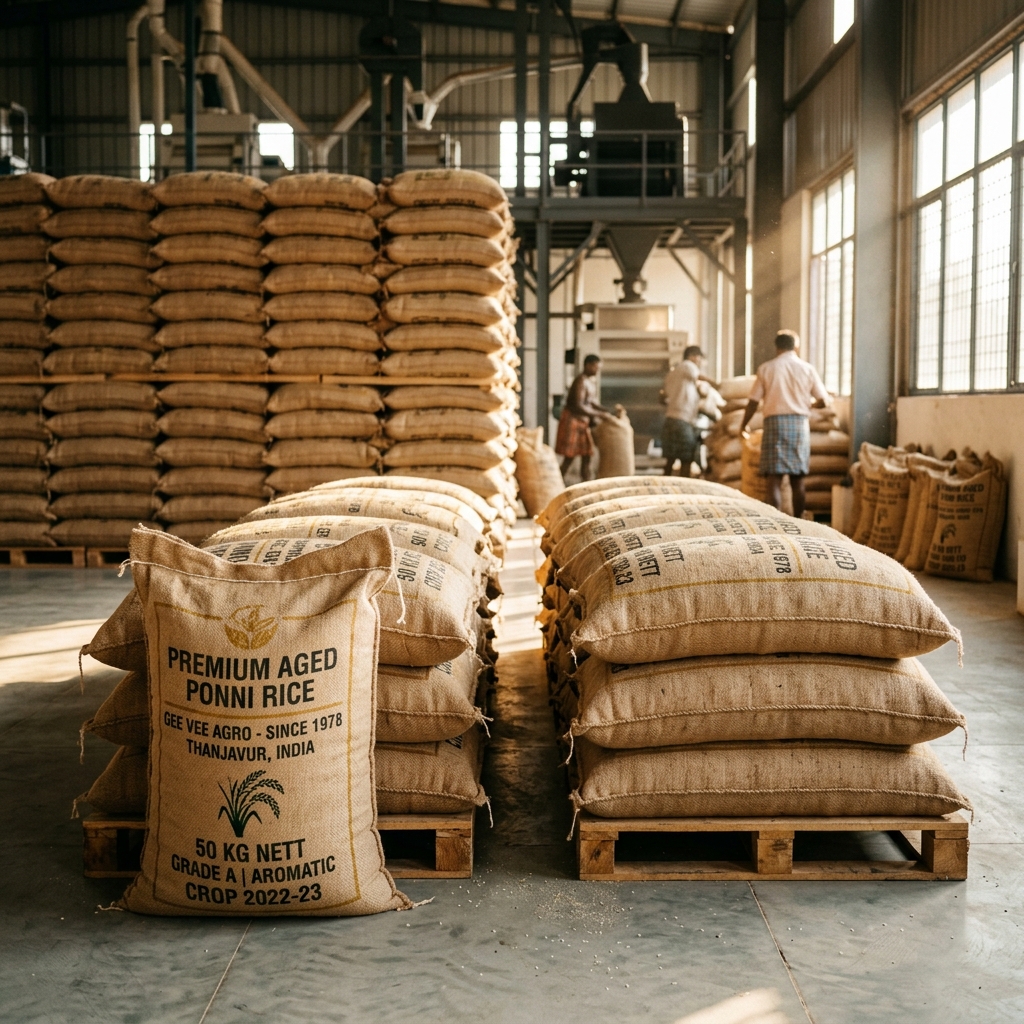 The Secret Behind Perfectly Aged Ponni Rice